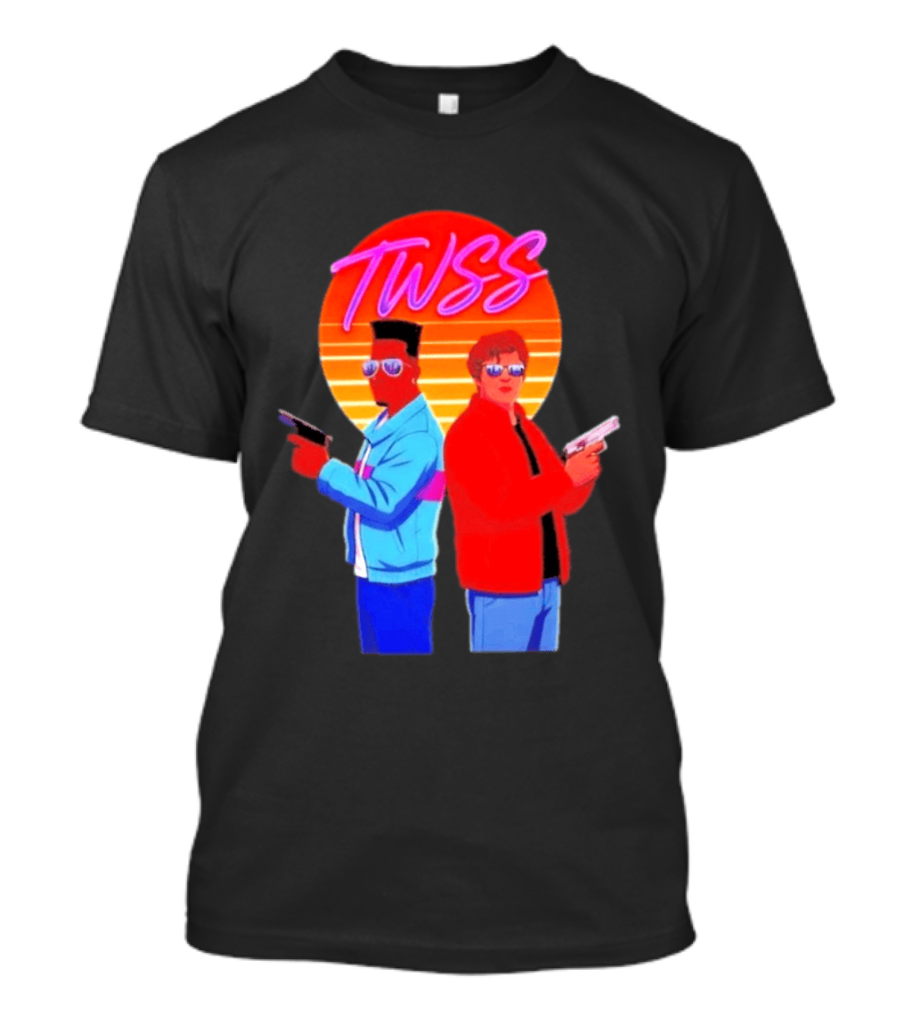 TWSS Will Jamal Retro Sunset Duo T-Shirt