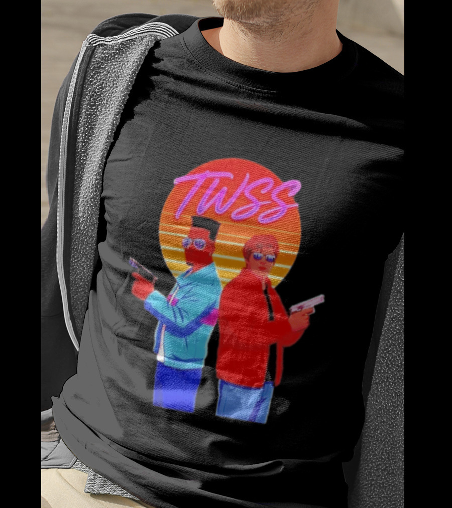 TWSS Will Jamal Retro Sunset Duo T-Shirt