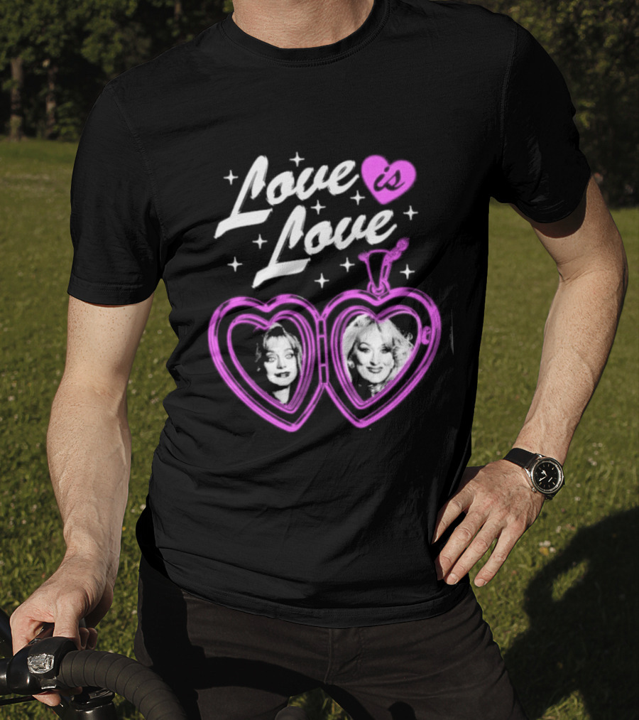 Love Is Love Madeline Helen Death Becomes Her Heart Portraits T-Shirt
