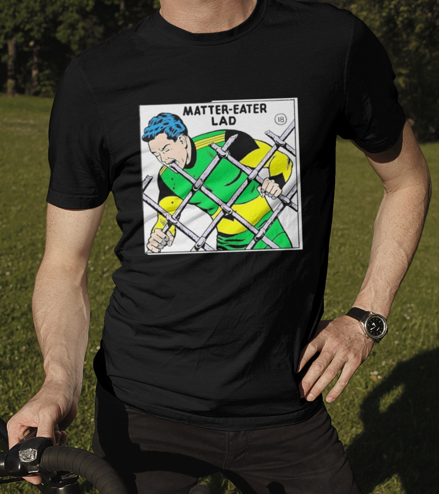 Matter Eater Lad DC Comics Retro Comic Book Panel T-Shirt