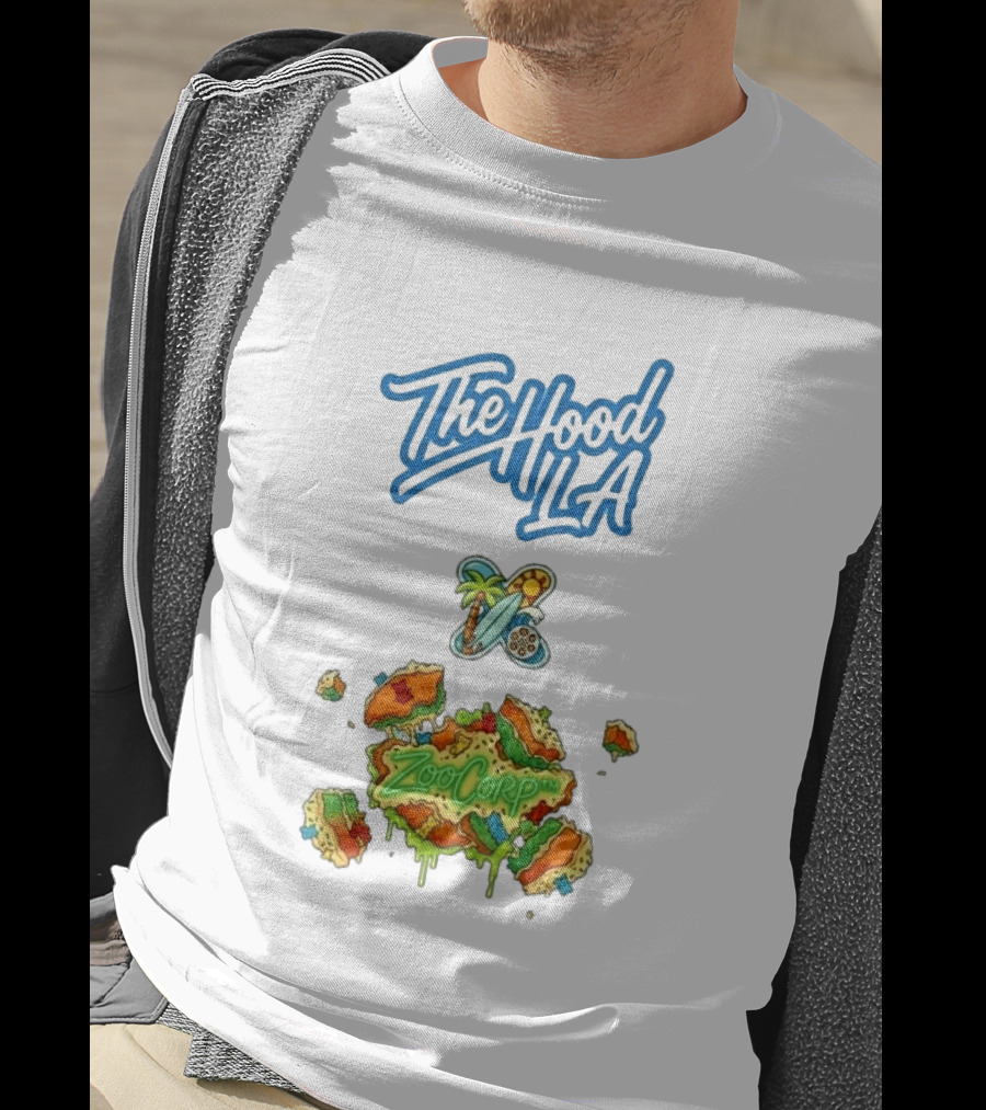 The Hood LA Dodgers Zoocorp Tropical Vibes T-Shirt