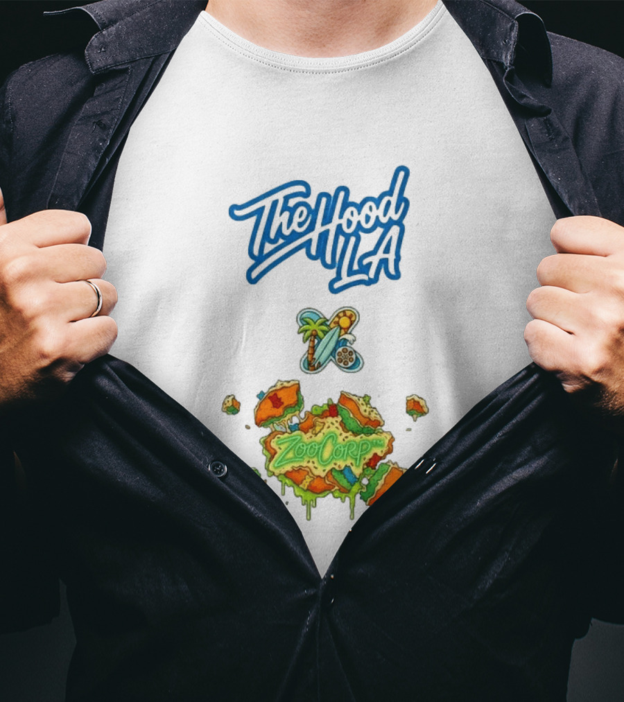 The Hood LA Dodgers Zoocorp Tropical Vibes T-Shirt