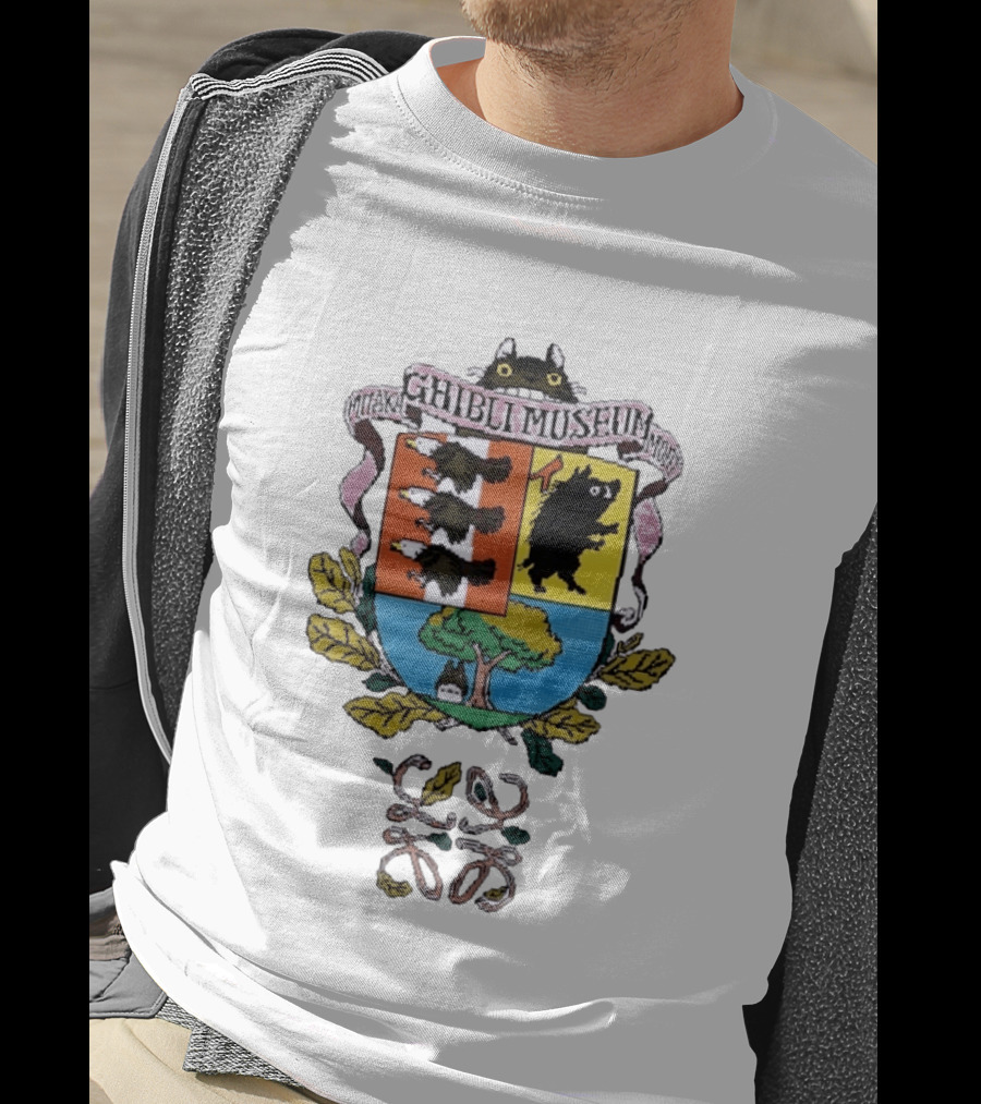 Ghibli Museum Mitaka Crest Totoro T-Shirt