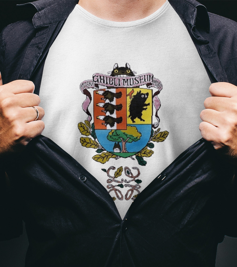 Ghibli Museum Mitaka Crest Totoro T-Shirt