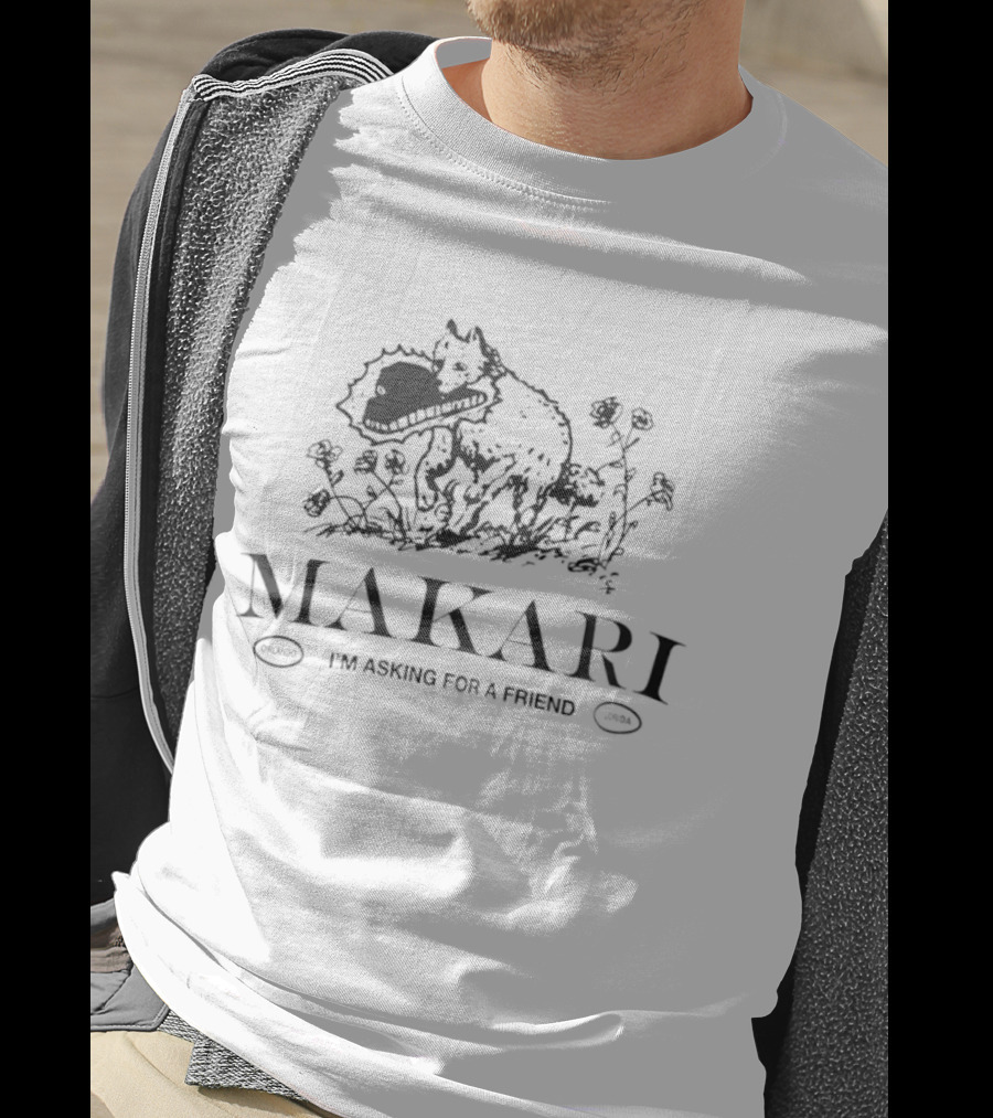 Makari I'm Asking For A Friend Orlando Florida Botanical T-Shirt