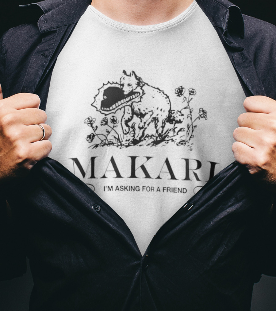 Makari I'm Asking For A Friend Orlando Florida Botanical T-Shirt