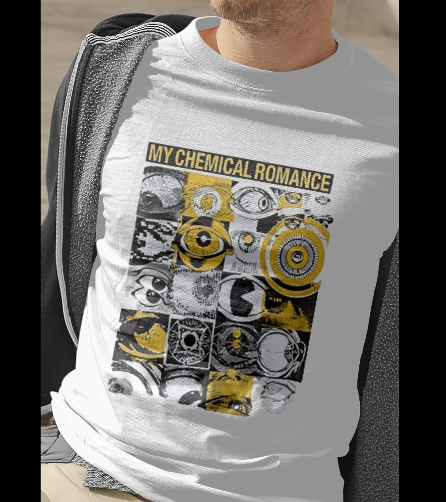 My Chemical Romance San Diego The Black Parade 2026 Petco Park Eye Collage T-Shirt