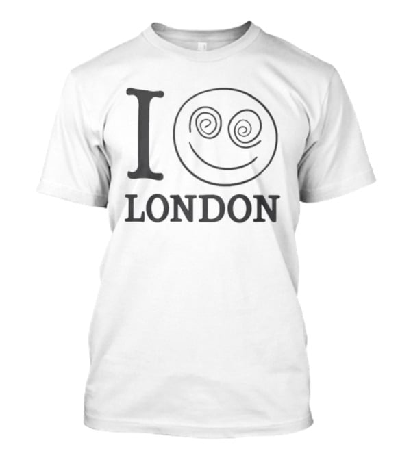 I Love London Whimsical Smile Icon 2026 T-Shirt