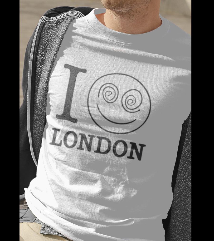 I Love London Whimsical Smile Icon 2026 T-Shirt