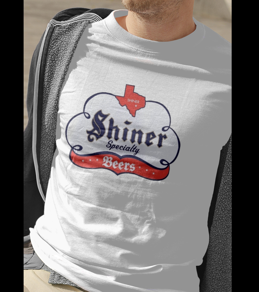 Shiner Specialty Beers Texas Map T-Shirt