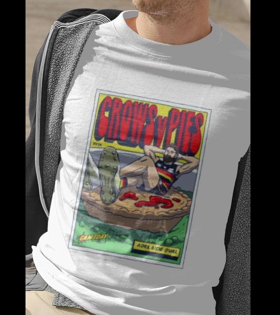 Crows V Pies Adelaide Oval Gameday 20/24 T-Shirt