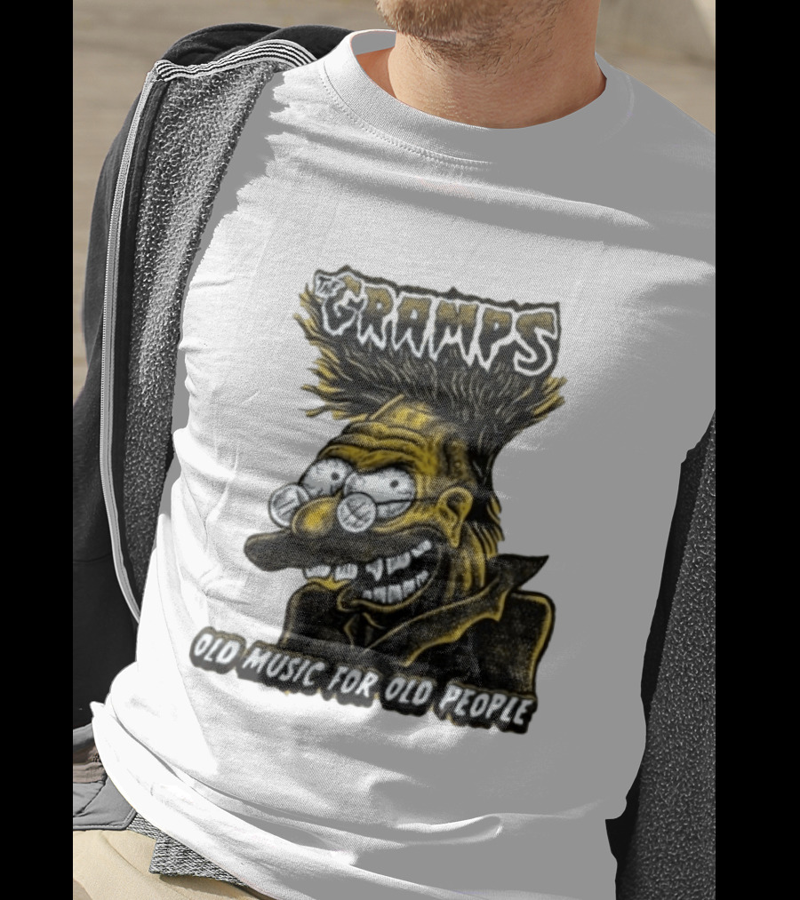 The Gramps Old Music For Old People Simpsons T-Shirt