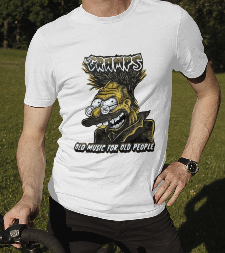 The Gramps Old Music For Old People Simpsons T-Shirt
