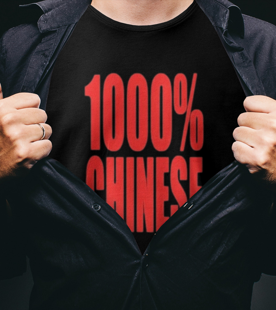 1000% Chinese Heritage Identity Culture T-Shirt