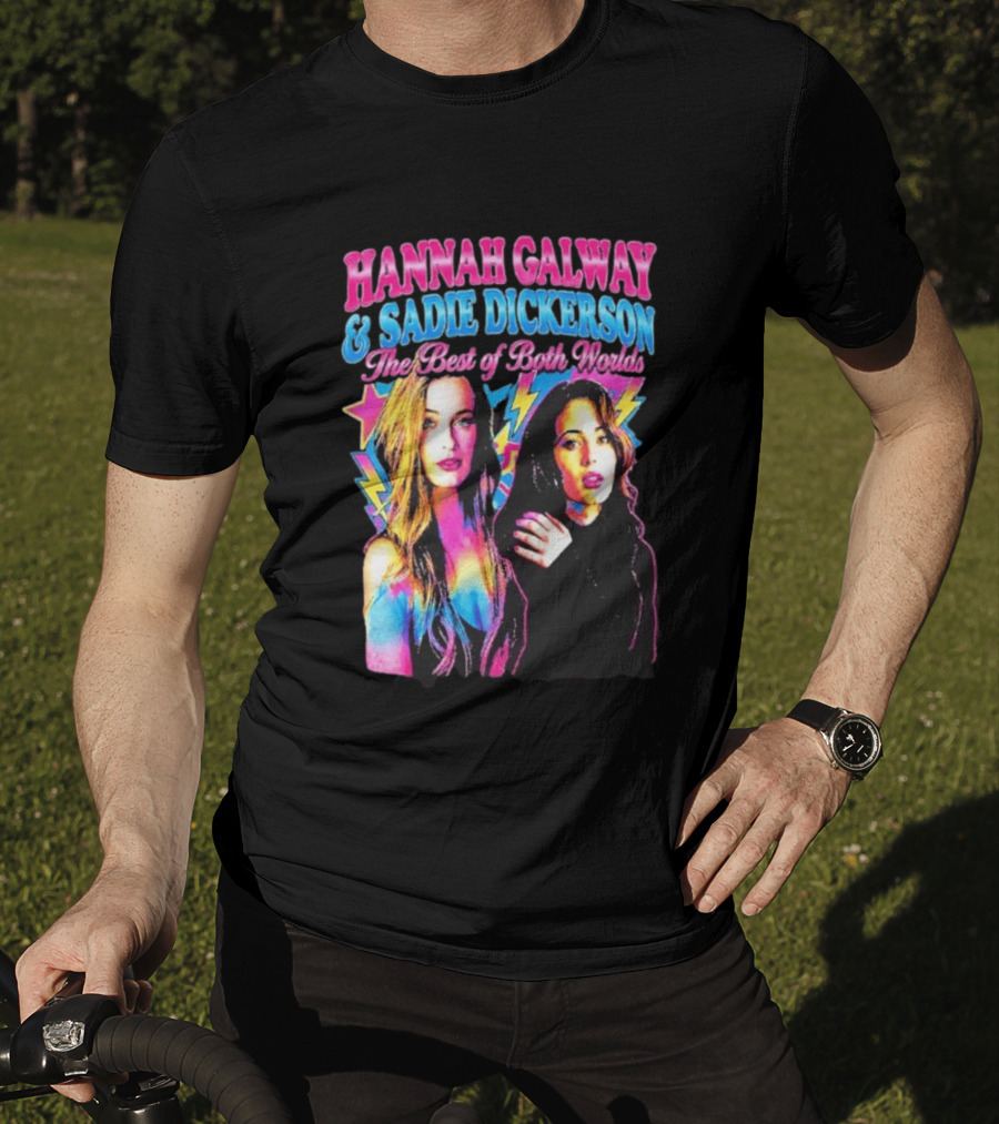 Hannah Galway Sadie Dickerson The Best Of Both Worlds Vibrant Pop T-Shirt