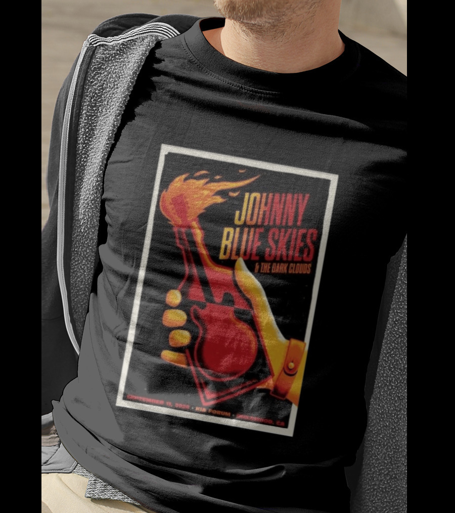 Johnny Blue Skies And The Dark Clouds Kia Forum Inglewood September 11 2026 T-Shirt