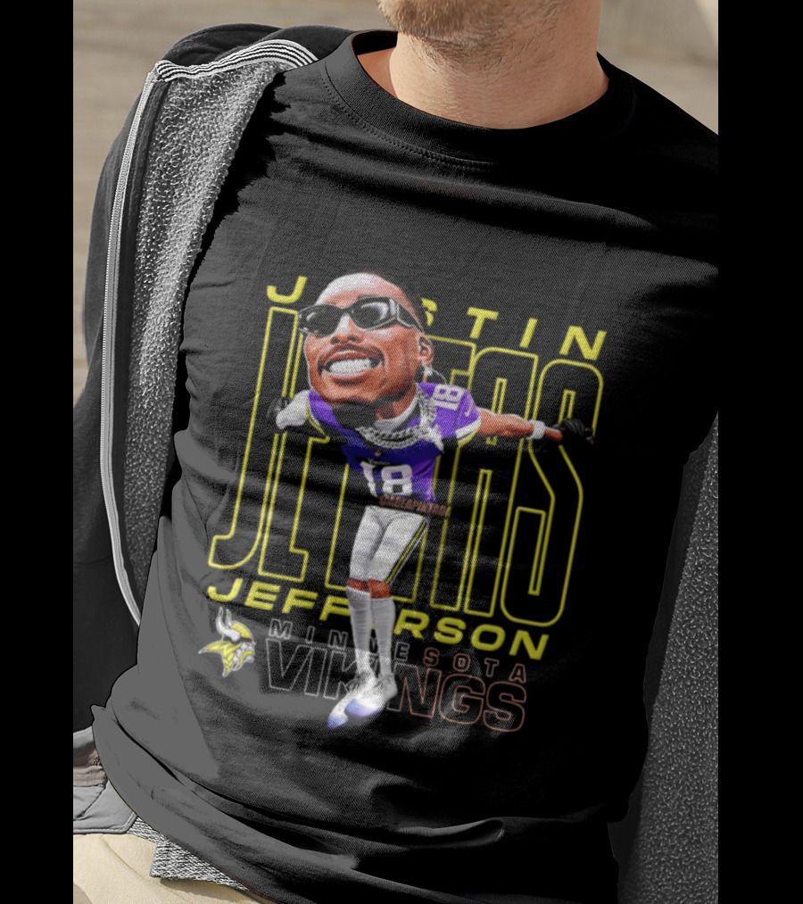 Justin Jefferson Jettas 18 Minnesota Vikings T-Shirt