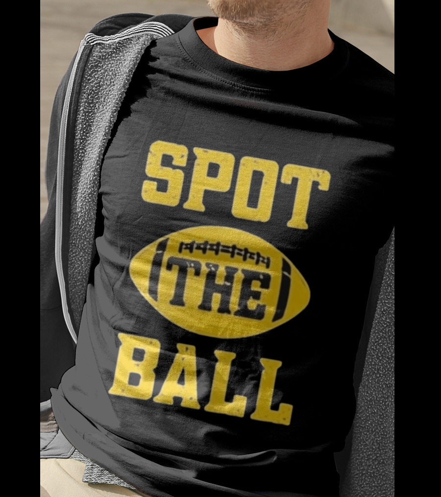 Spot The Ball LSU Football Yellow T-Shirt