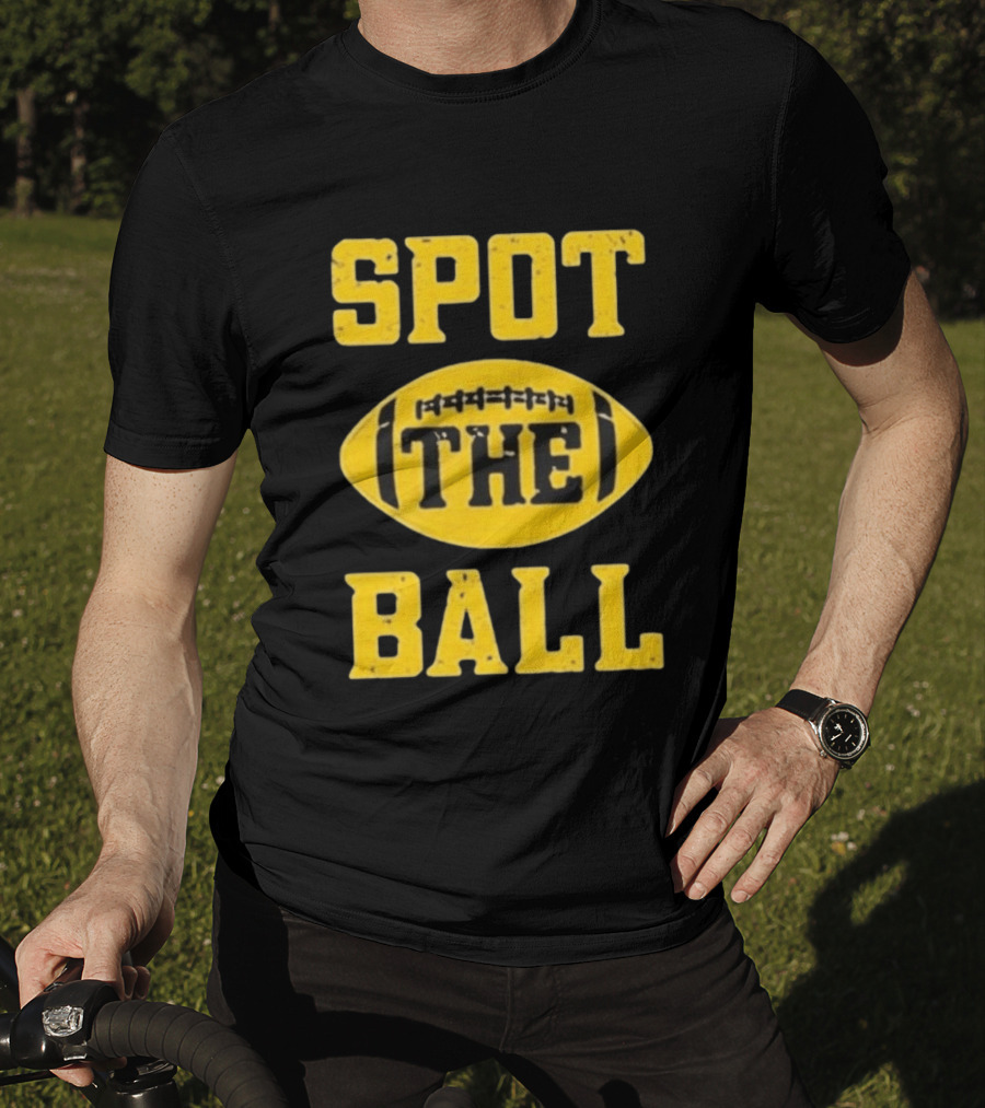 Spot The Ball LSU Football Yellow T-Shirt