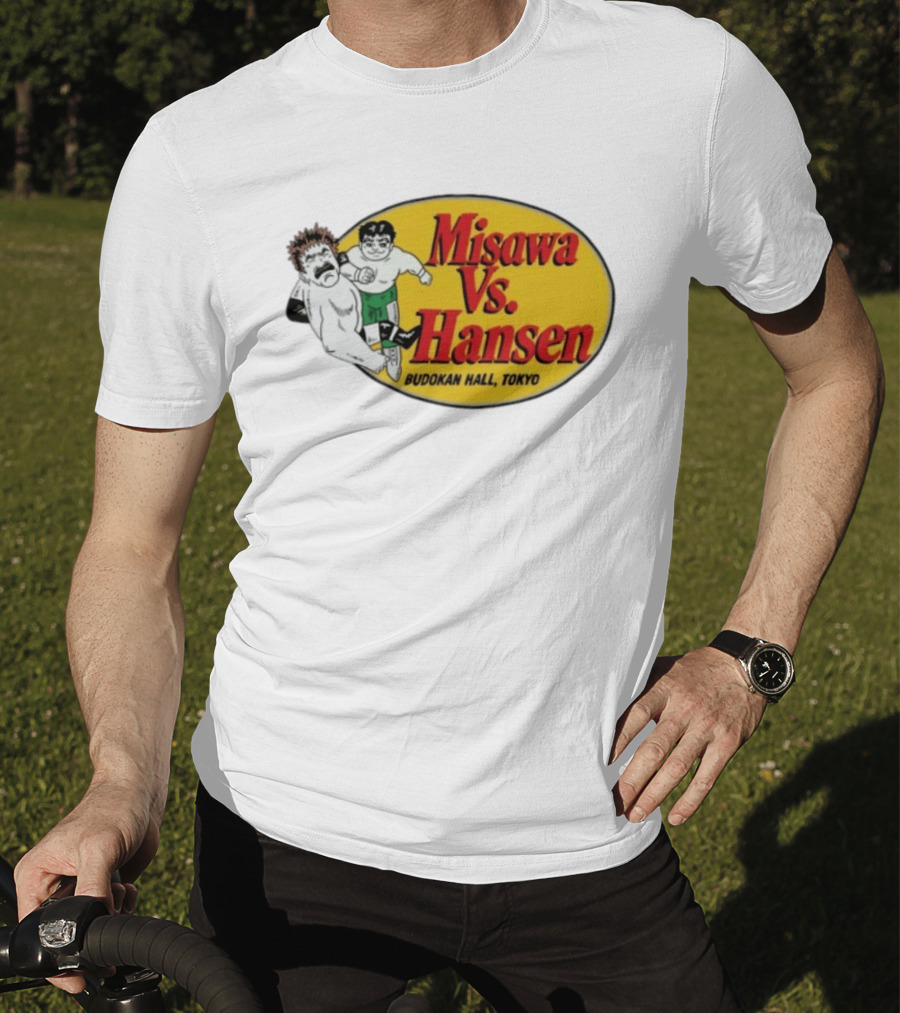 Misawa Vs Hansen Budokan Hall Tokyo T-Shirt