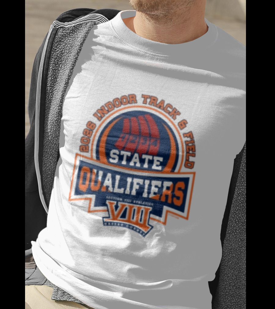 NYSPHSAA 2026 Indoor Track And Field State Qualifiers Section VIII T-Shirt