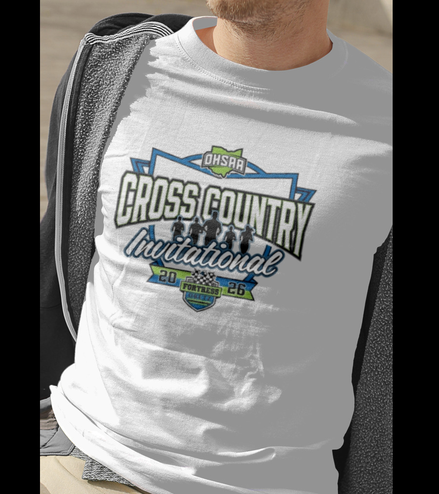 OHSAA Cross Country Invitational 2026 Fortress Obetz T-Shirt