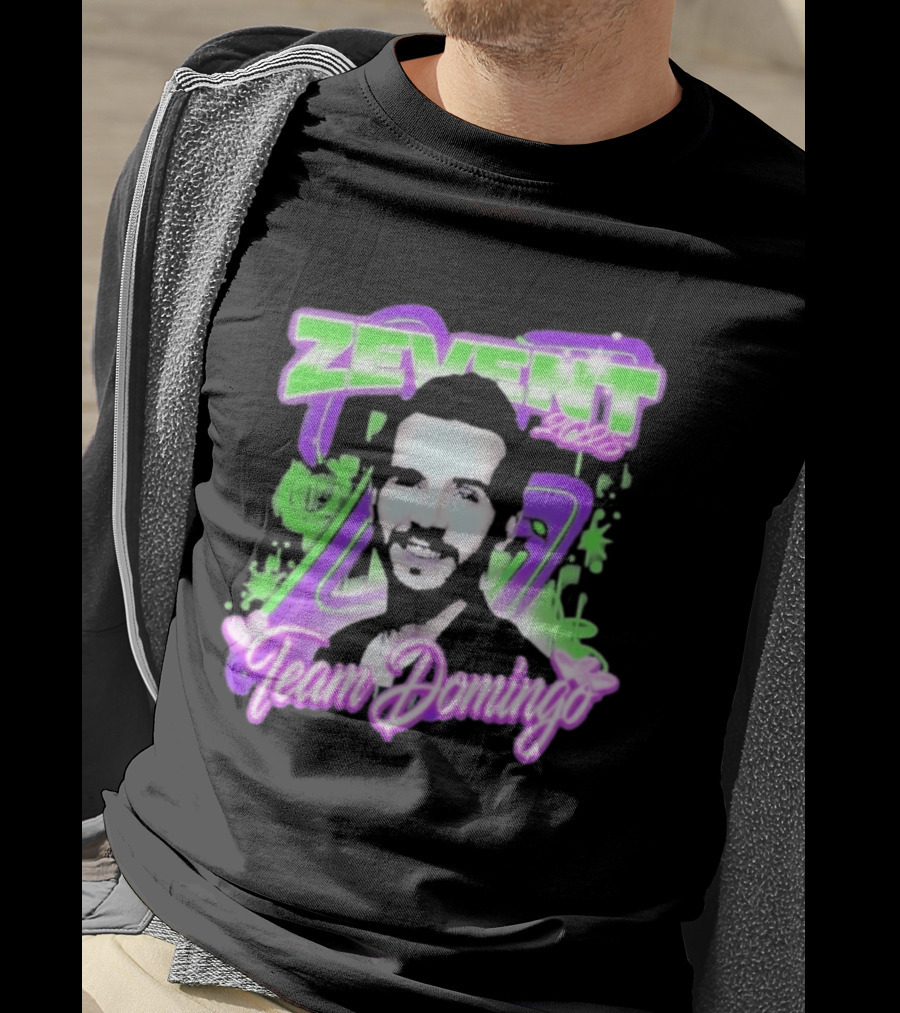Zevent 2025 Team Domingo Event Highlights And Celebrations T-Shirt