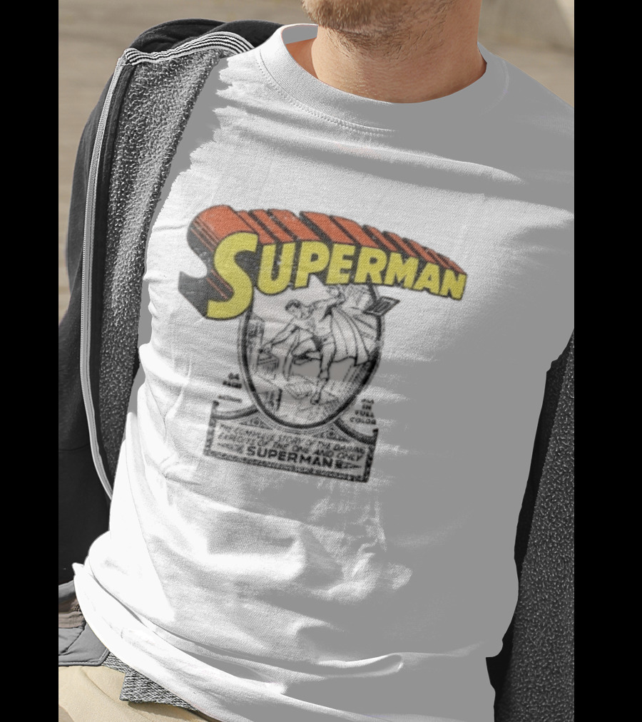 Superman The Complete Story Of The Daring Exploits Of The One And Only Comic Book Cover T-Shirt