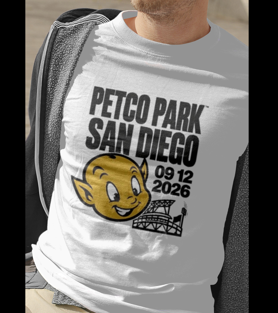 Petco Park San Diego Sep 12 2026 Event Icon With Stadium T-Shirt