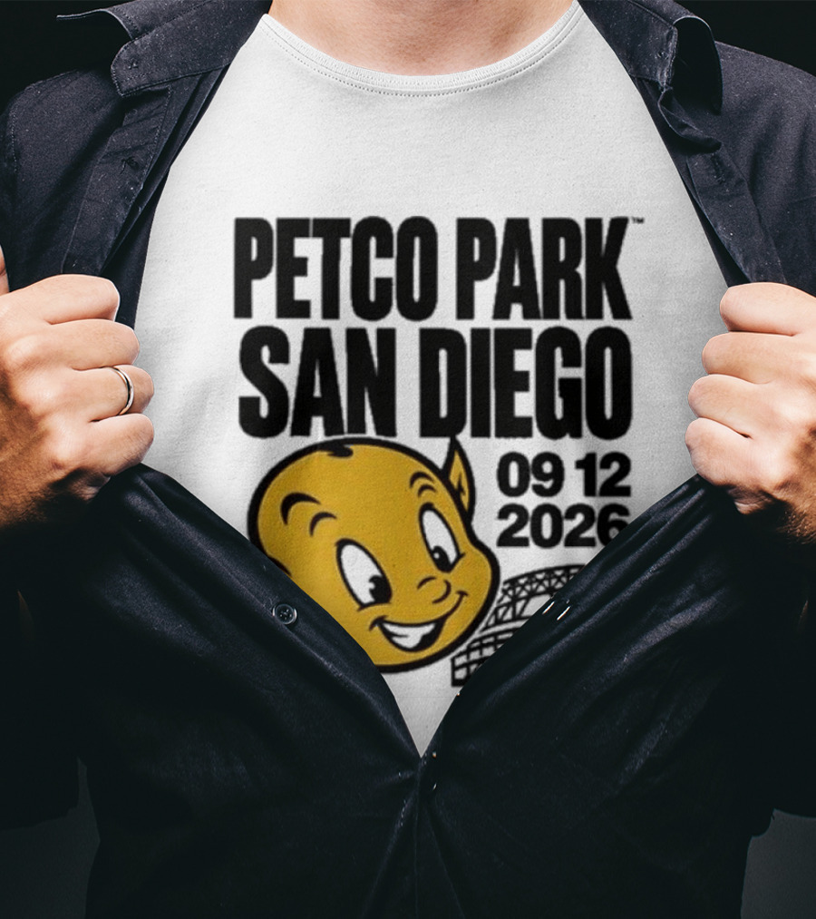 Petco Park San Diego Sep 12 2026 Event Icon With Stadium T-Shirt