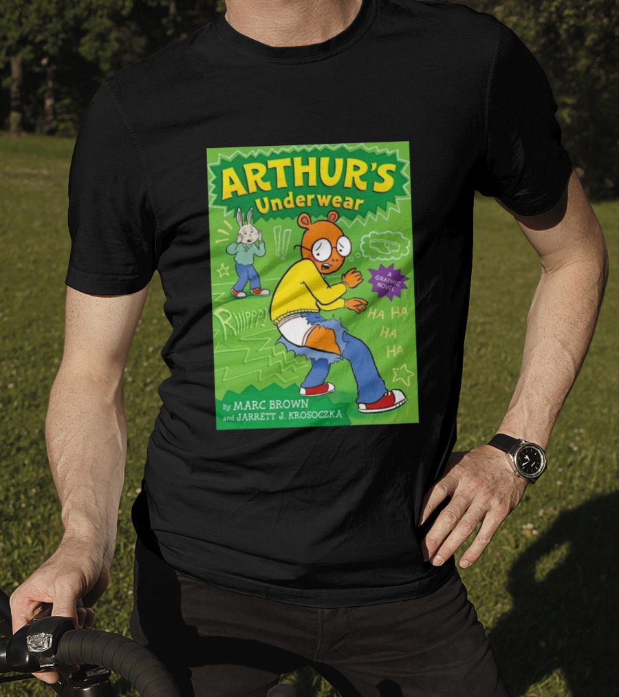 ARTHUR'S Underwear Graphic Novel By Marc Brown And Jarrett J. Krosoczka T-Shirt