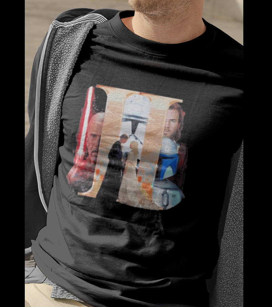 Attack Of The Clones Rebel Scum Iconic Star Wars Characters And Scenes T-Shirt