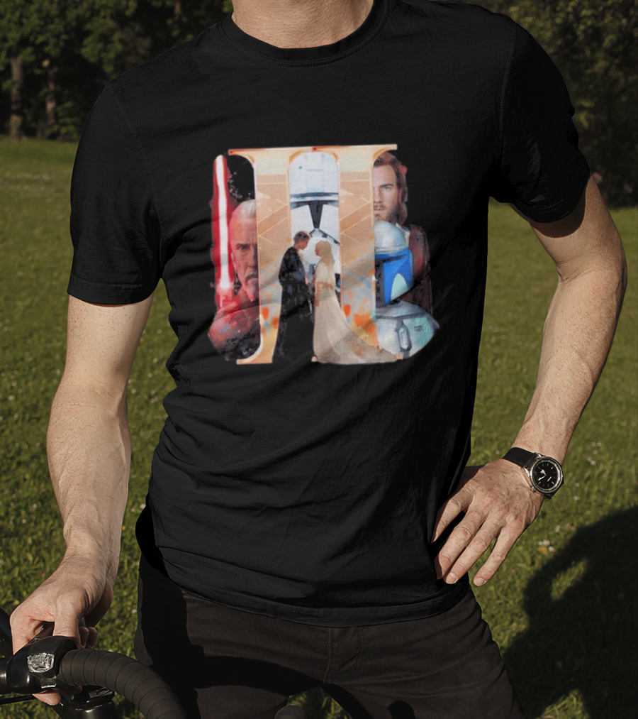 Attack Of The Clones Rebel Scum Iconic Star Wars Characters And Scenes T-Shirt