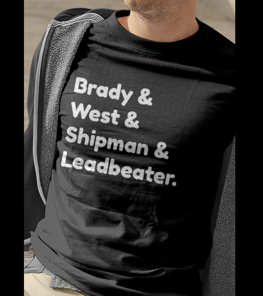 Brady West Shipman Leadbeater Names Series T-Shirt