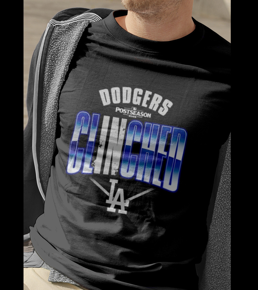 Los Angeles Dodgers Postseason Clinched 2026 LA T-Shirt