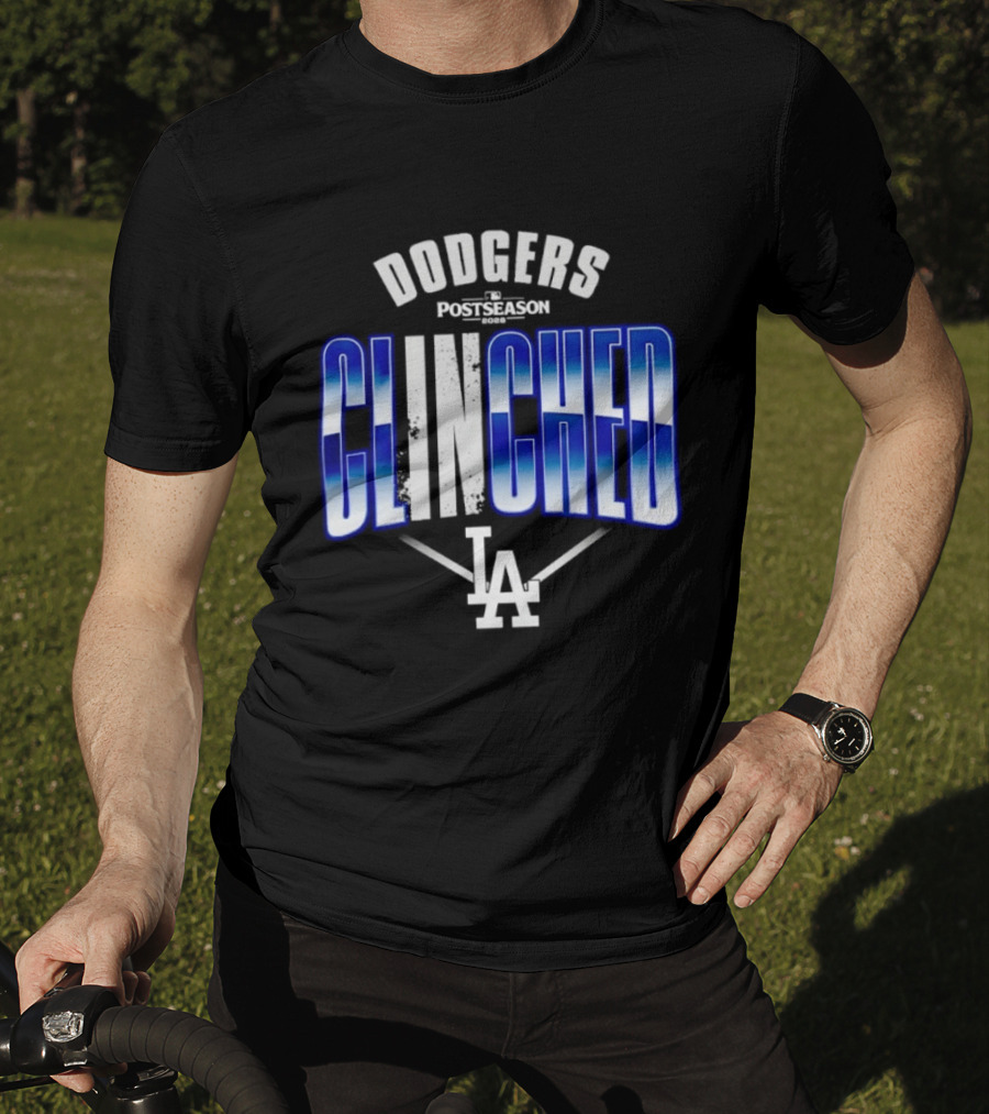 Los Angeles Dodgers Postseason Clinched 2026 LA T-Shirt