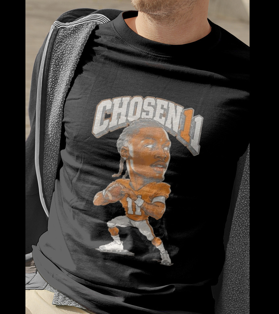 Chosen 11 Tennessee Football Talk Nico Iamaleava Quarterback T-Shirt