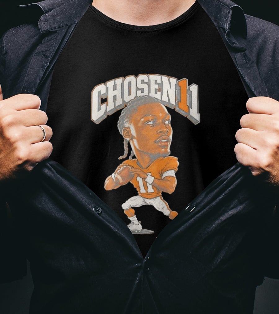 Chosen 11 Tennessee Football Talk Nico Iamaleava Quarterback T-Shirt