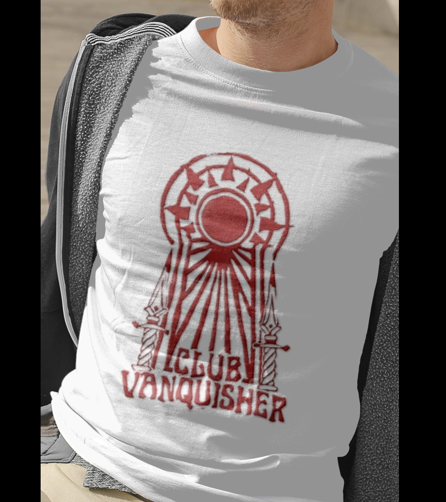 Club Vanquisher Sun With Daggers Red T-Shirt