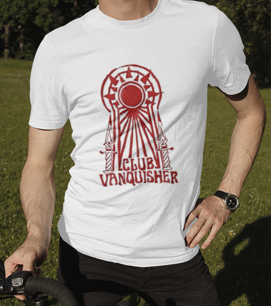 Club Vanquisher Sun With Daggers Red T-Shirt
