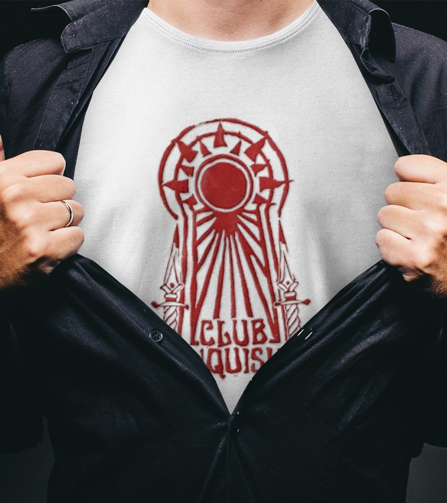 Club Vanquisher Sun With Daggers Red T-Shirt