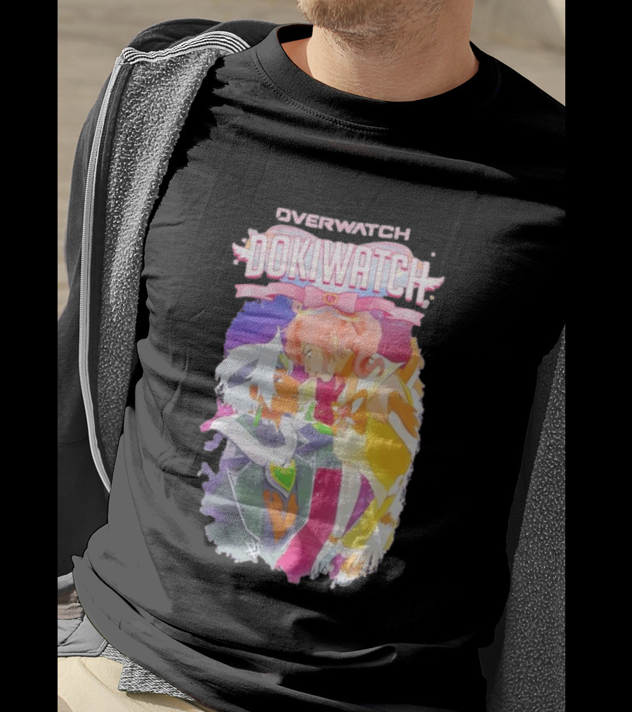 Overwatch Doki Anime Magical Girl Romance T-Shirt