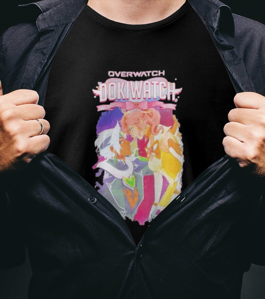 Overwatch Doki Anime Magical Girl Romance T-Shirt