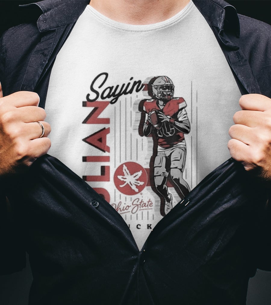 Julian Sayin Ohio State Buckeyes Football Ohio State T-Shirt