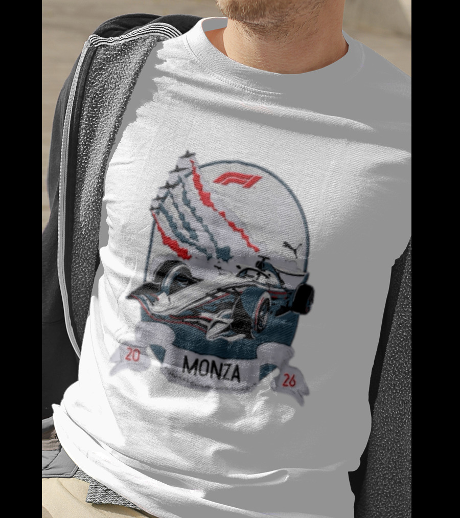 F1 Monza 2026 Italian Grand Prix Puma Racing Car T-Shirt