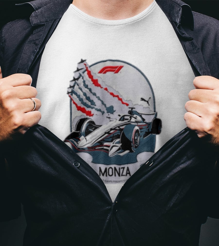 F1 Monza 2026 Italian Grand Prix Puma Racing Car T-Shirt