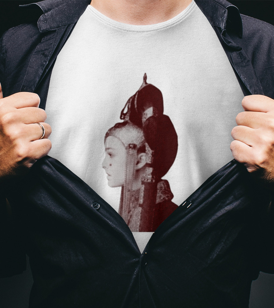 Queen Amidala Profile Bootleg Style Vintage Aesthetic T-Shirt