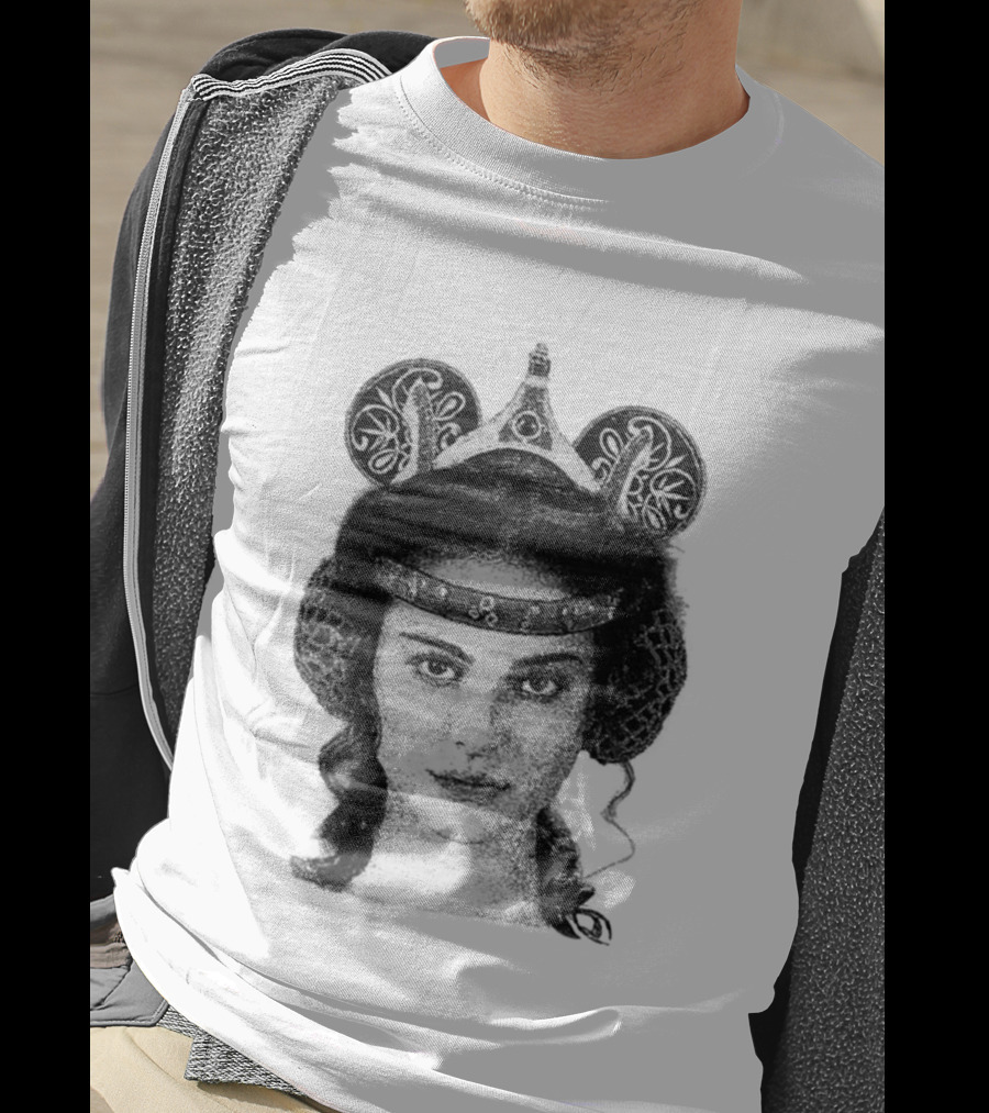 Queen Amidala Oversized Disney Mickey Ears T-Shirt