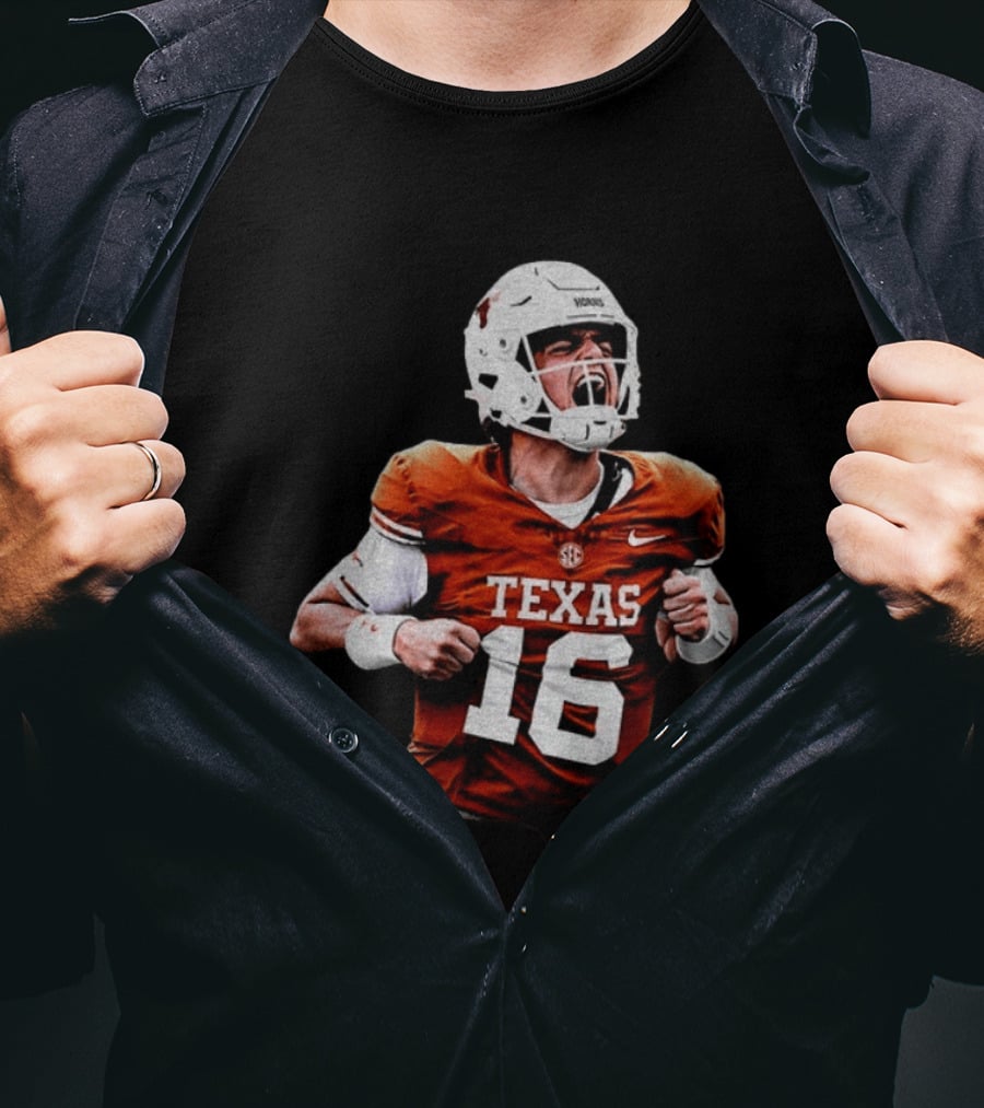 Arch Manning Texas Longhorns Comeback Victory Over OSU T-Shirt