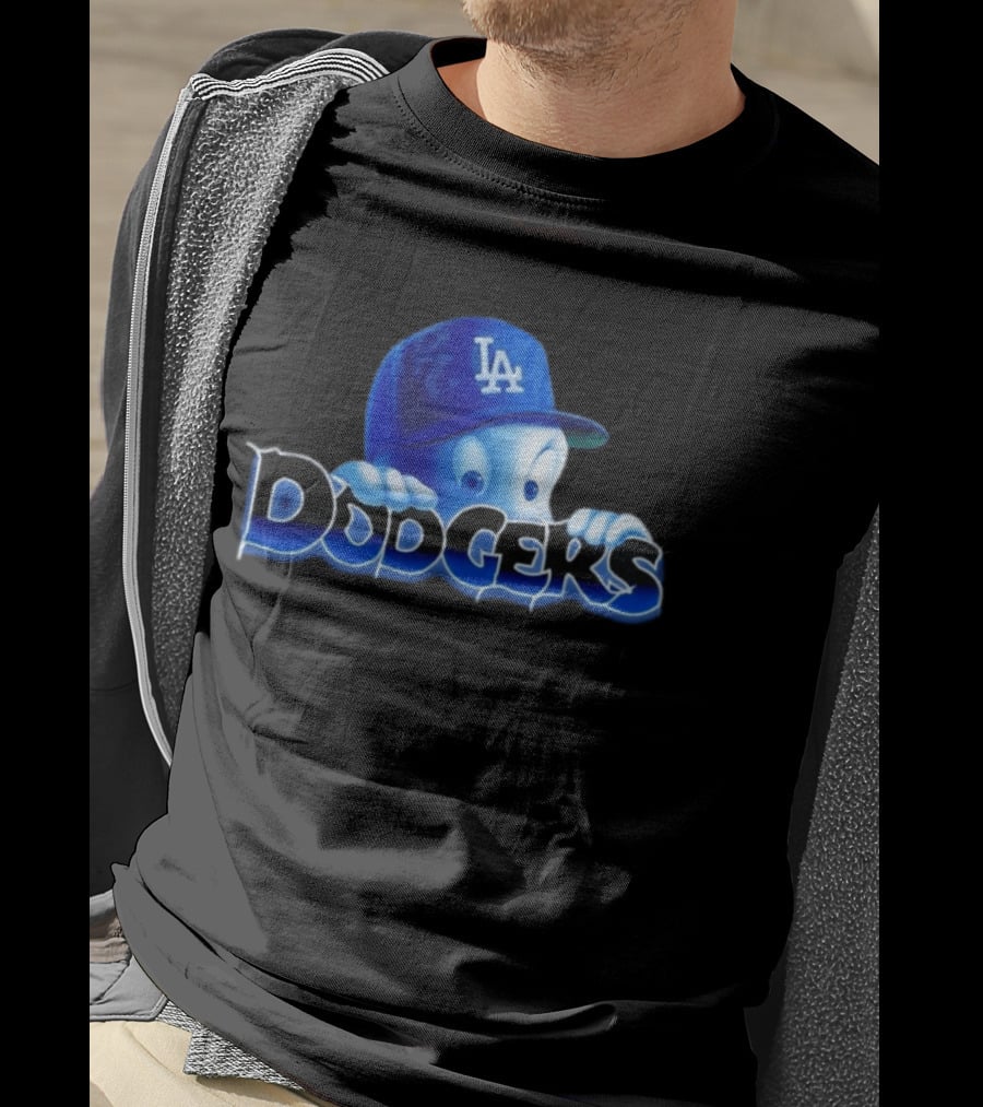 LA Dodgers Lil Casper Halloween Spirit T-Shirt